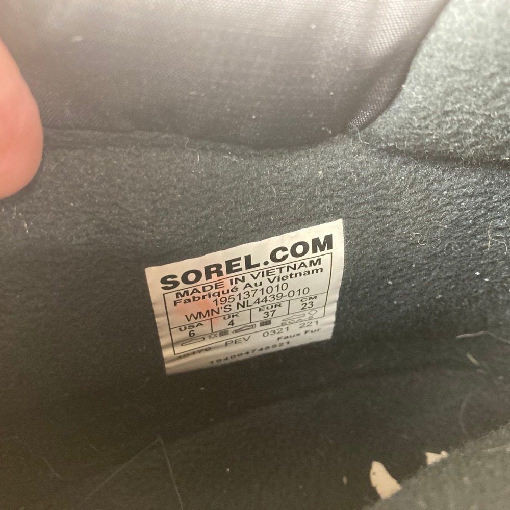 Sorel Out N About Puffy Zip Women 6 Waterproof Puffer Boots Sneaker Gorpcore - Picture 7 of 9